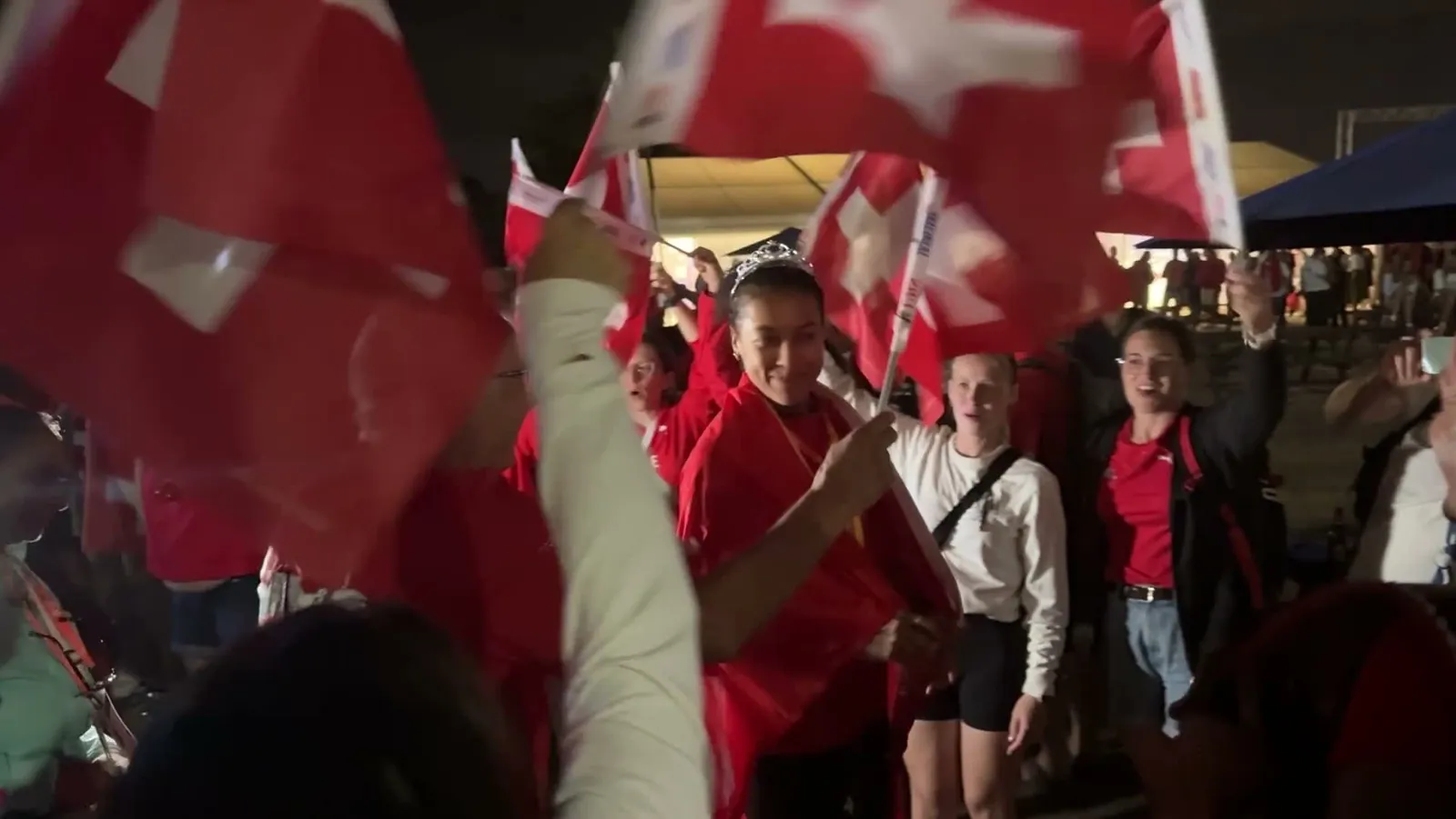 Fans feiern Europameisterin Werro