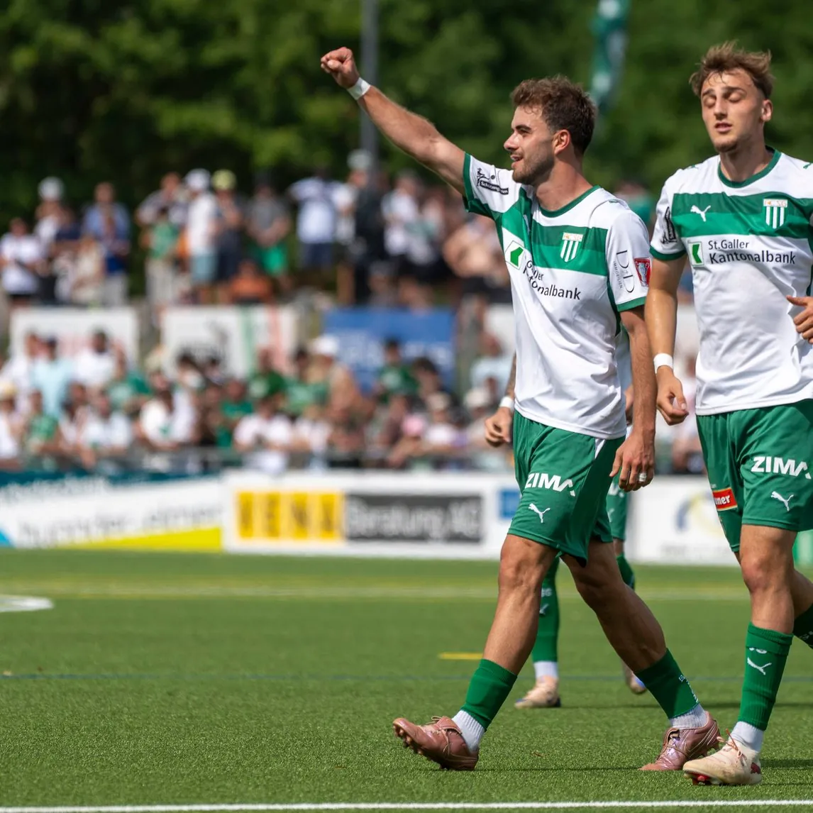 Betim Fazliji spielt über die gesamte Spielzeit, ist Antreiber - und Torschütze zum 1:0.